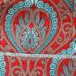Preview: RED INDIAN ORNAMENT Afrikanischer Wax Print Stoff